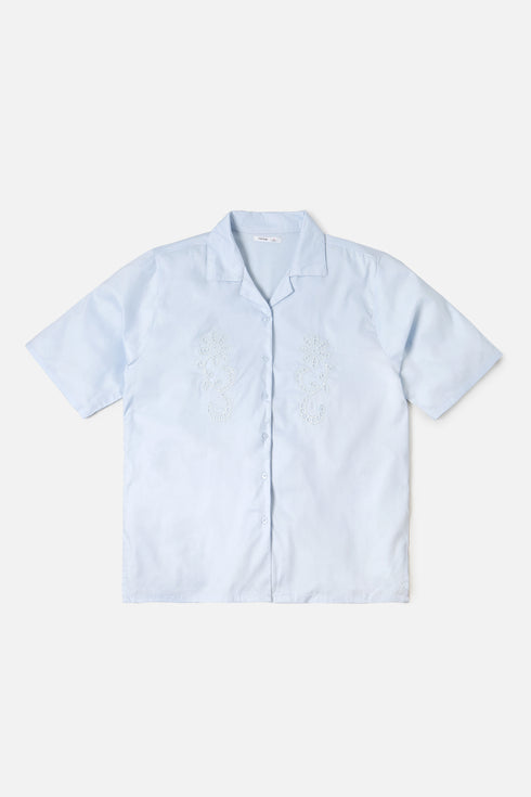 The Baby Blue Regular Fit Shirt